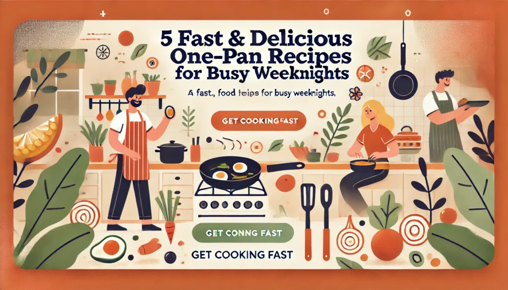 one pan dish blog footer image